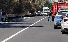 Tir tampona un&rsquo;auto sulla Statale 114, quattro feriti