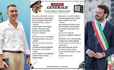 Il sindaco di Siracusa dedica a Vannacci una rivisitazione di "Generale" di De Gregori | Da Catania nuovo esposto del "fronte antifascista"