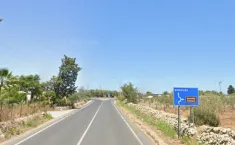 Scontro tra un&rsquo;auto e una moto sulla via Elorina: motociclista trasferito in elisoccorso
