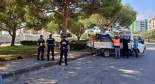 Siracusa, sgomberata la pineta di via Foti: rimossi rifiuti e materiali ingombranti