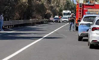 Tir tampona un&rsquo;auto sulla Statale 114, quattro feriti