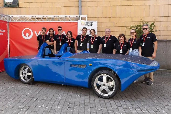 L'auto solare siciliana Archimede pronta per la sfida europea sul circuito belga di Zolder
