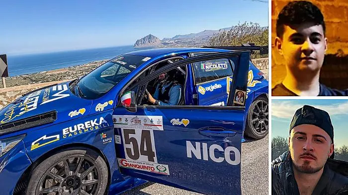 Cos&igrave; la tragica carambola del pilota Marco Nicoletti sui tornanti del Monte Erice non ha lasciato scampo a Karol e Giuseppe