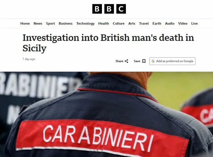 Il mistero di Canicattini sulla stampa inglese: &laquo;John viveva nella comunit&agrave; hippie da tre anni&raquo;